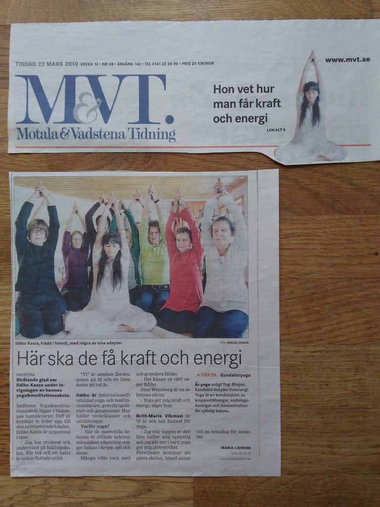 MVT. Motala & Vadstena Tidning Tisdag 23 Mars 2010 Vecka 12 Nummer 68 Lokalt sidan 5 - Här ska de få kraft och energi